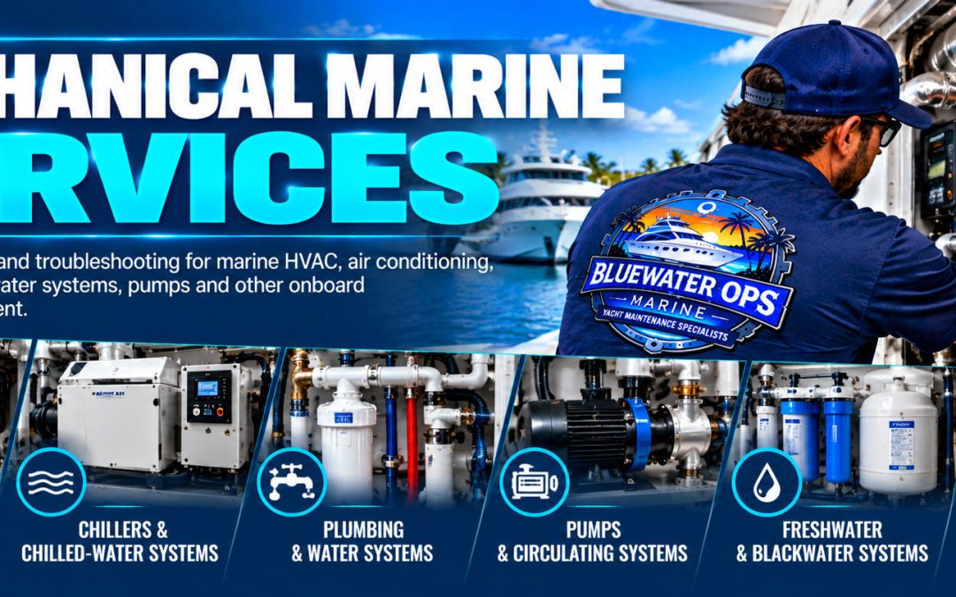 Mechanical Marine Services for Yachts and Commercial in South Florida